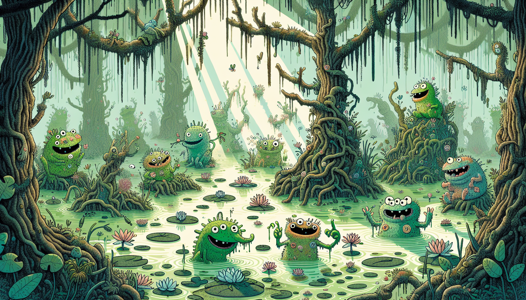 swamp puns